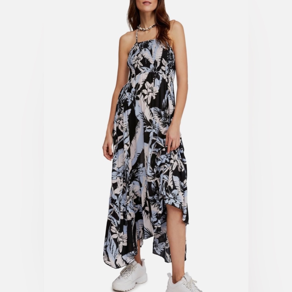 Free People Women's Heat Wave High Low Maxi Dress